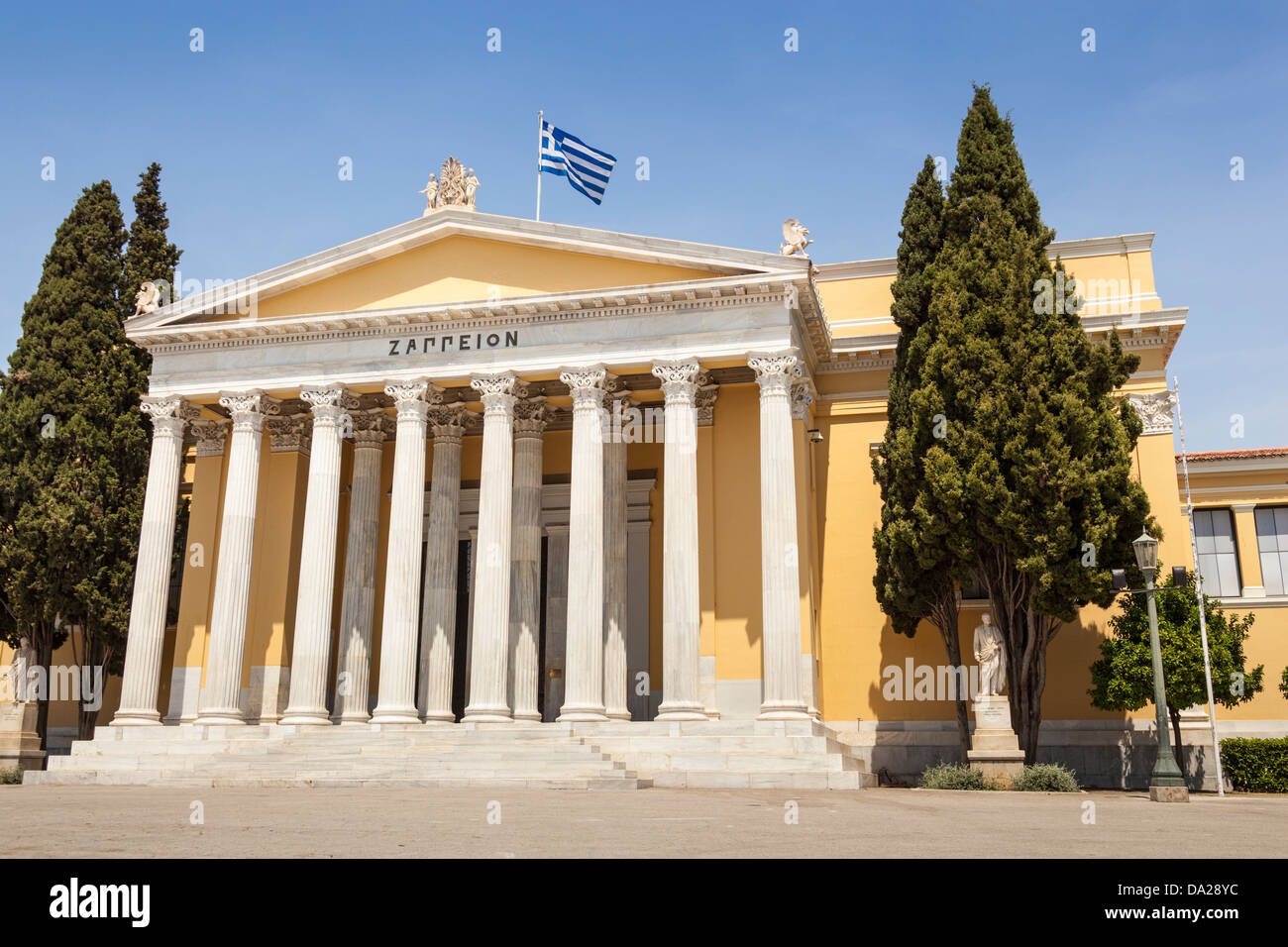 Zappeion Exhibition & Congress Hall, nei Giardini Nazionali, Atene, Grecia Foto Stock