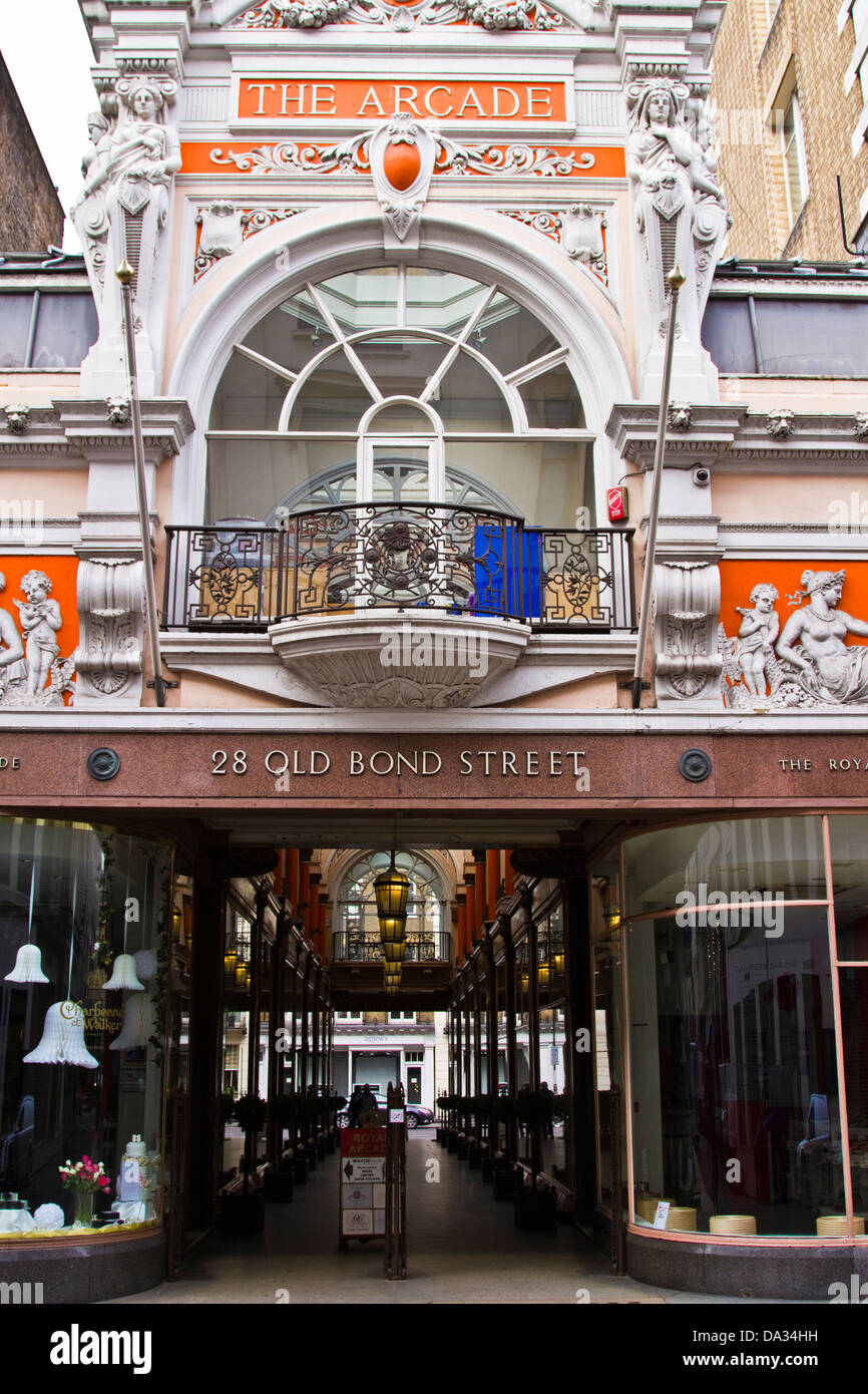 Old Bond street - Londra Foto Stock