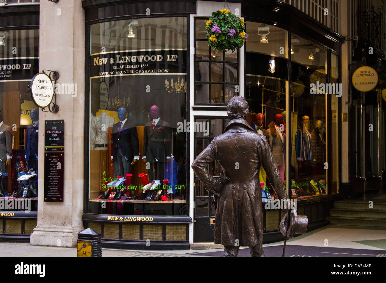 Piccadilly Arcade-London Foto Stock