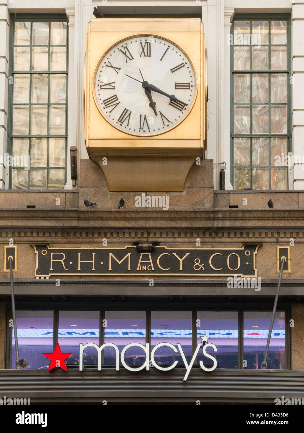 I magazzini Macy's Herald Square, NYC Foto Stock