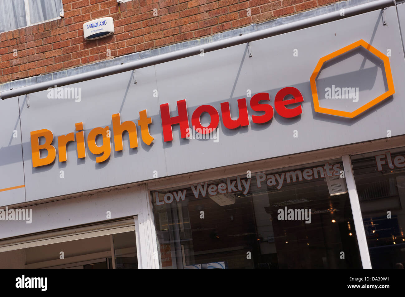 Bright House store, Regno Unito Foto Stock