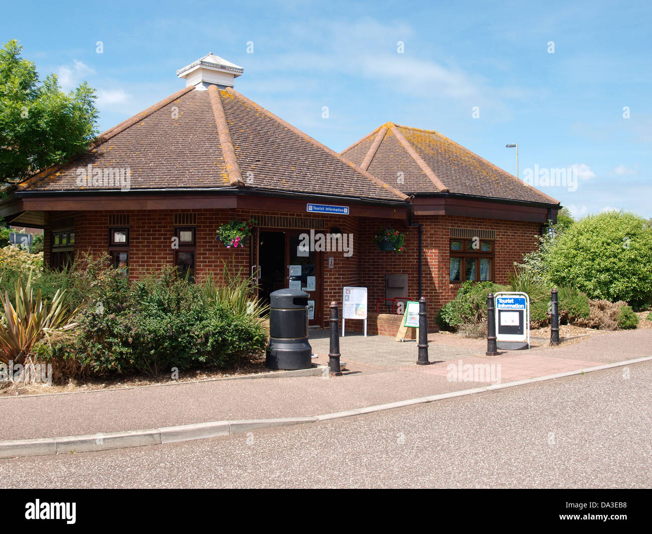 Informazioni turistiche, Seaton, Devon, Regno Unito 2013 Foto Stock