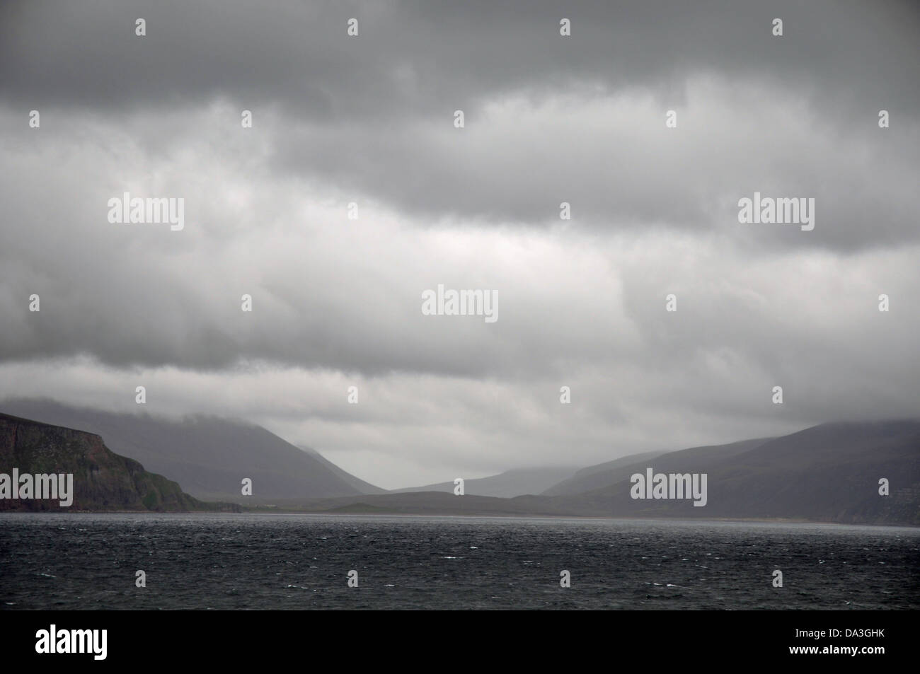 Vista dell'isola di Hoy, Orkney Islands Foto Stock
