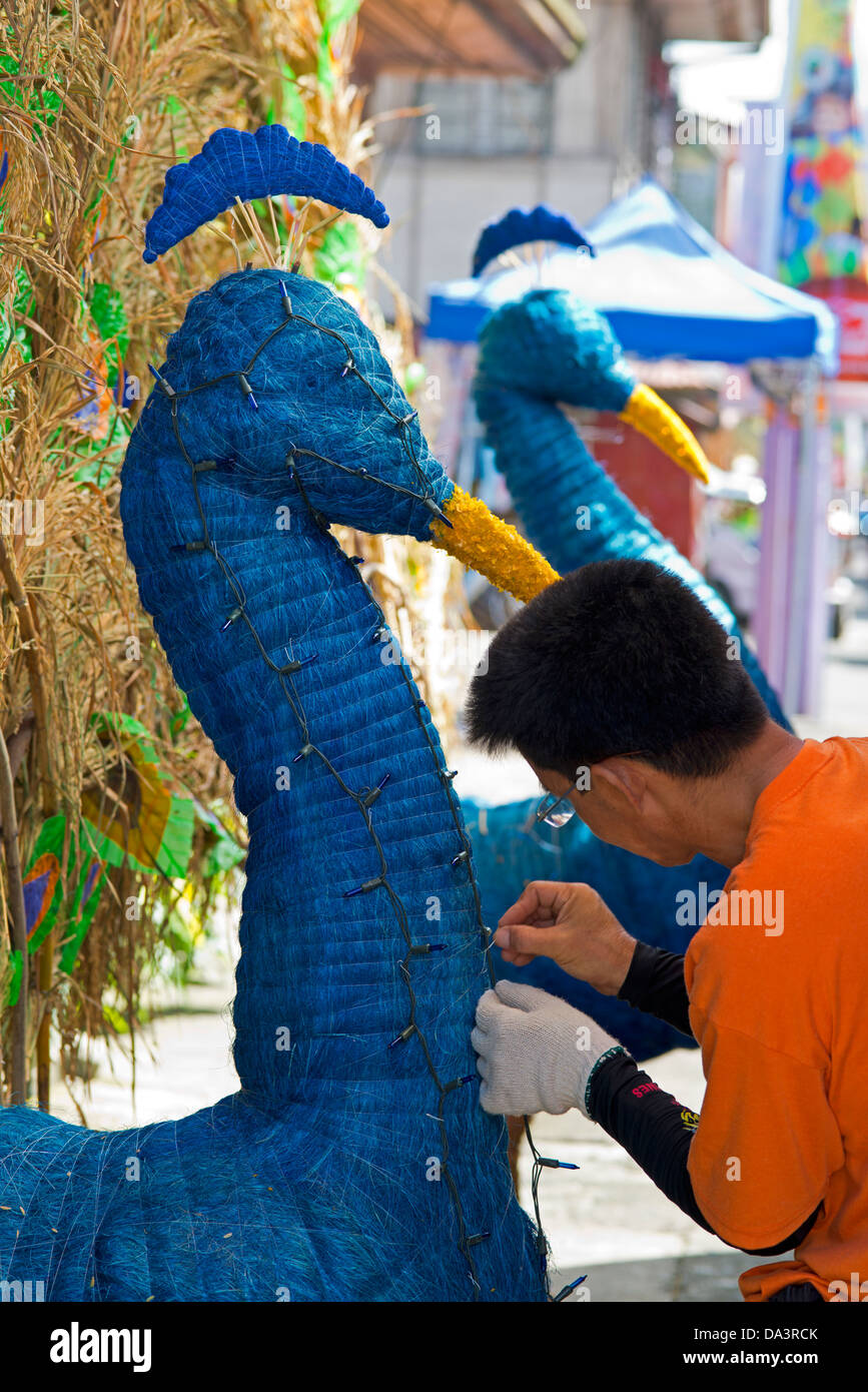 Ringraziamento festa del raccolto nelle Filippine Foto Stock
