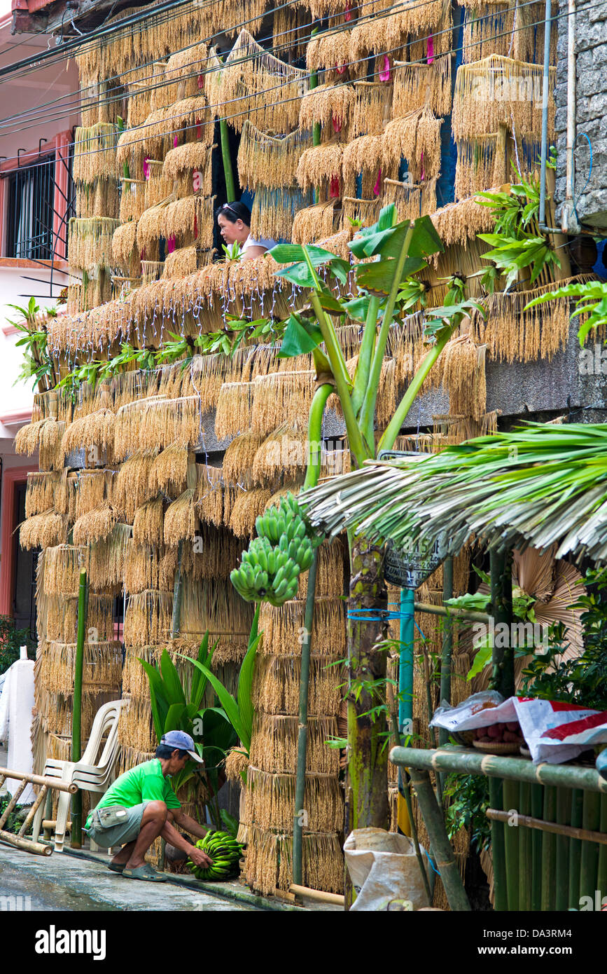 Ringraziamento festa del raccolto nelle Filippine Foto Stock