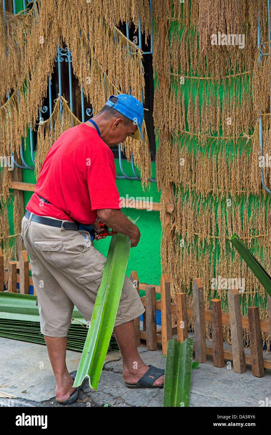 Ringraziamento festa del raccolto nelle Filippine Foto Stock
