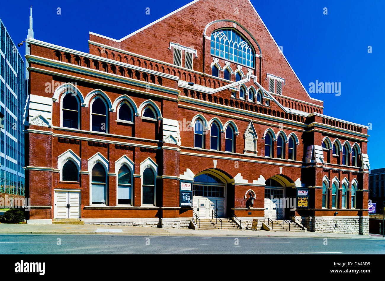 Il Ryman Auditorium di Nashville, Tennessee. Foto Stock