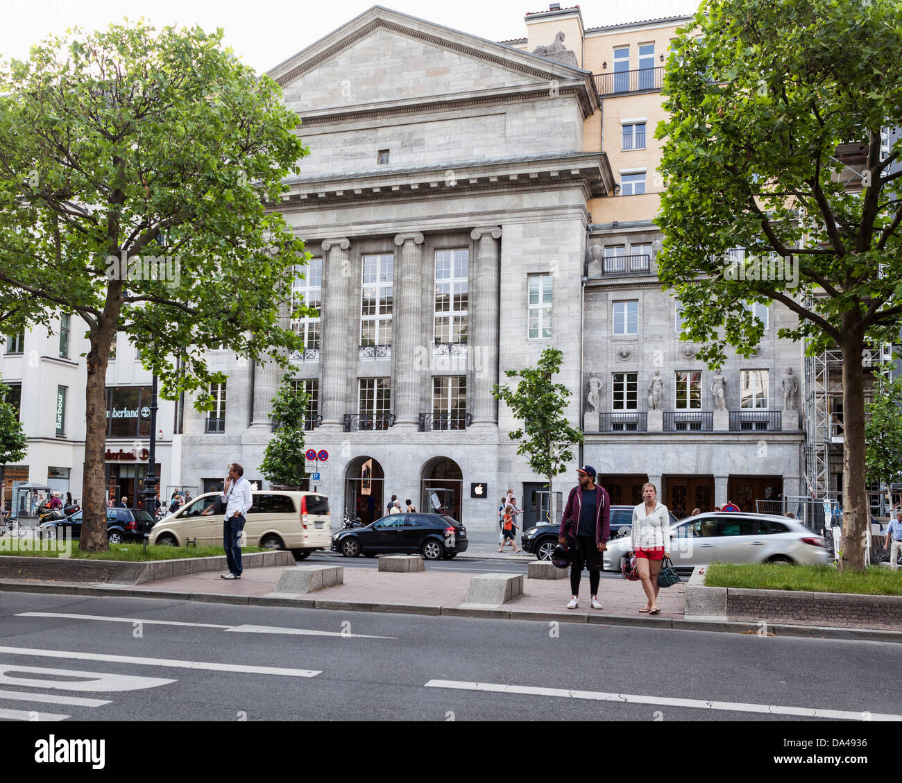 Il negozio Apple Store a Ku'Damm, Berlino Foto Stock