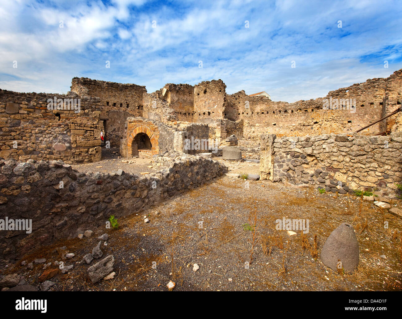 L'Italia. Rovine di Pompei Foto Stock