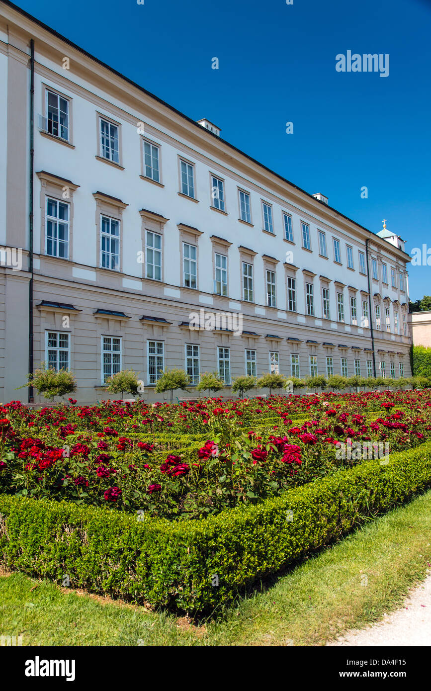 Giardini del Castello di Mirabell o Schloss Mirabell, Salisburgo, Austria Foto Stock