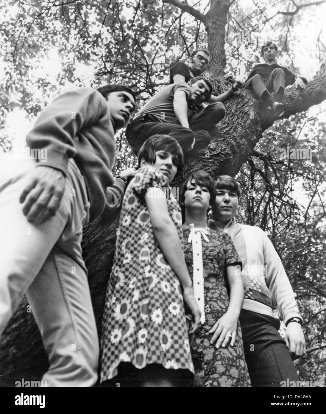 8° giorno foto promozionale di noi R&B gruppo circa 1971 Foto Stock