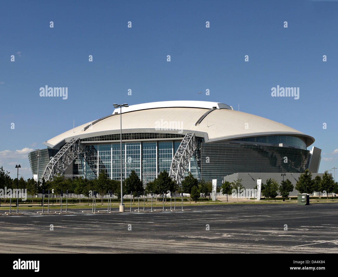 Una immagine del nuovo Dallas Cowboys Football Stadium Foto Stock