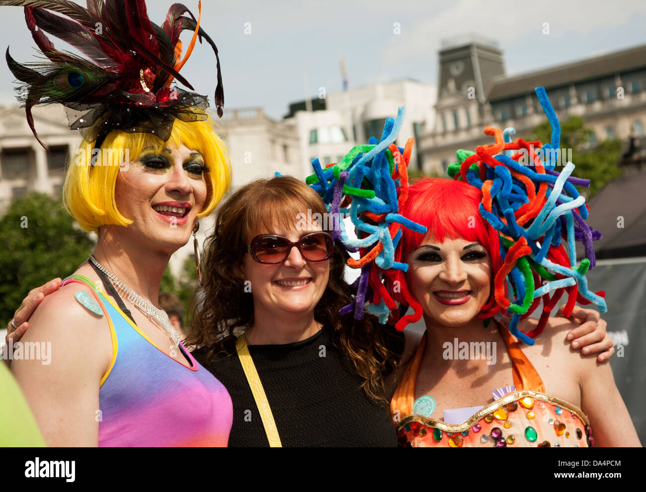 Londra Gay Pride 2013 Foto Stock