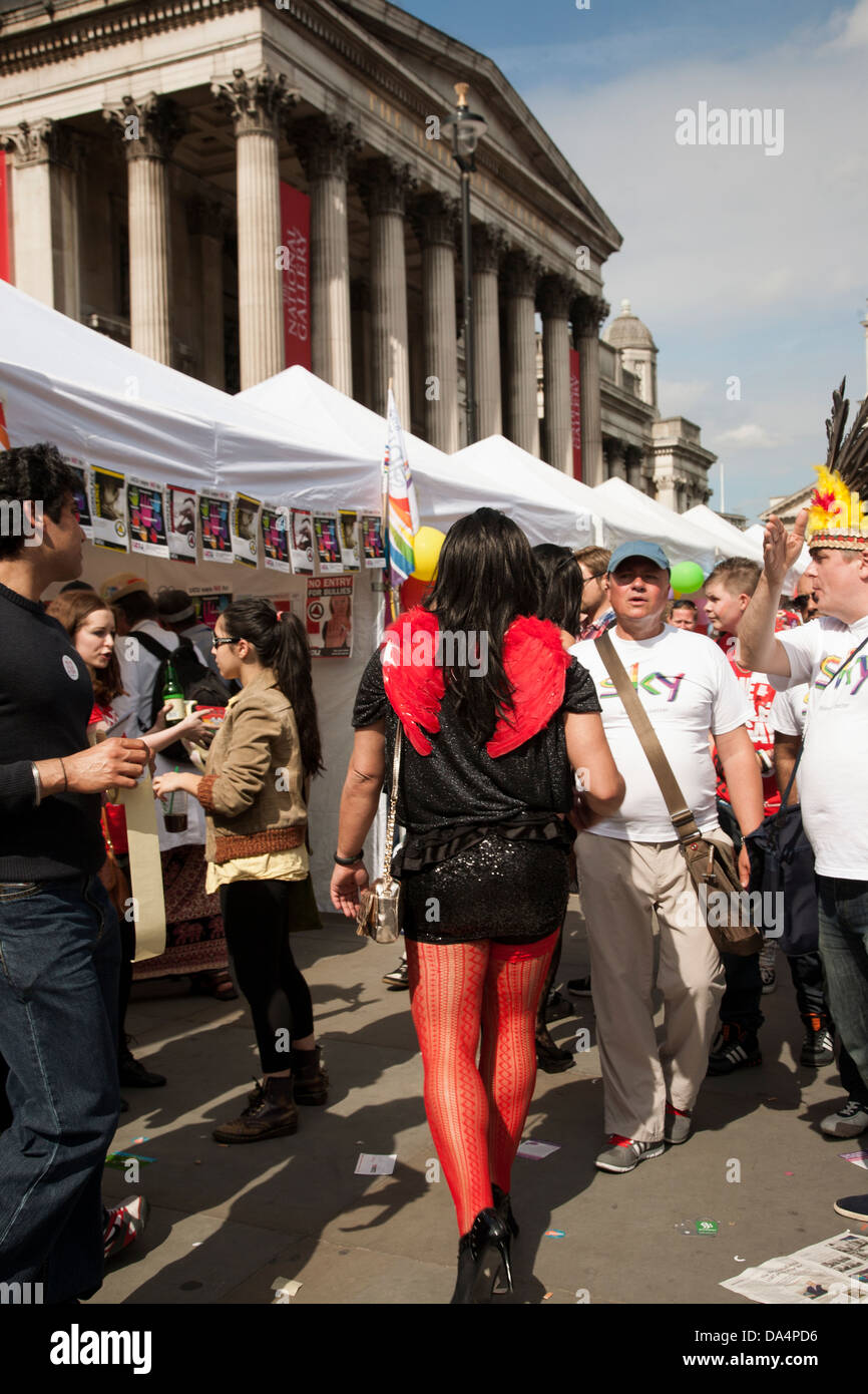 Londra Gay Pride 2013 Foto Stock