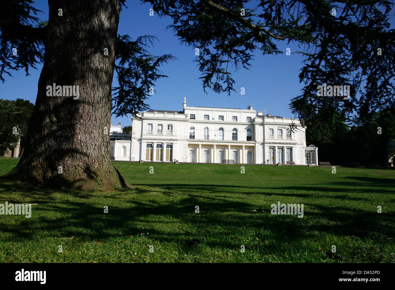 Grande Mansion (ora Gunnersbury Park Museum) in Gunnersbury Park, Gunnersbury, London, Regno Unito Foto Stock