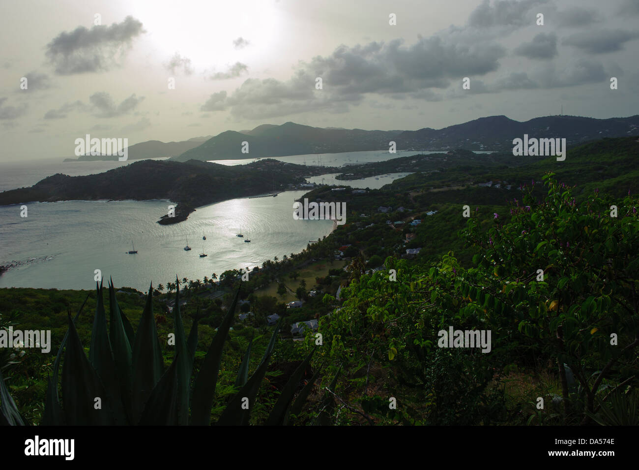 English Harbour Foto Stock