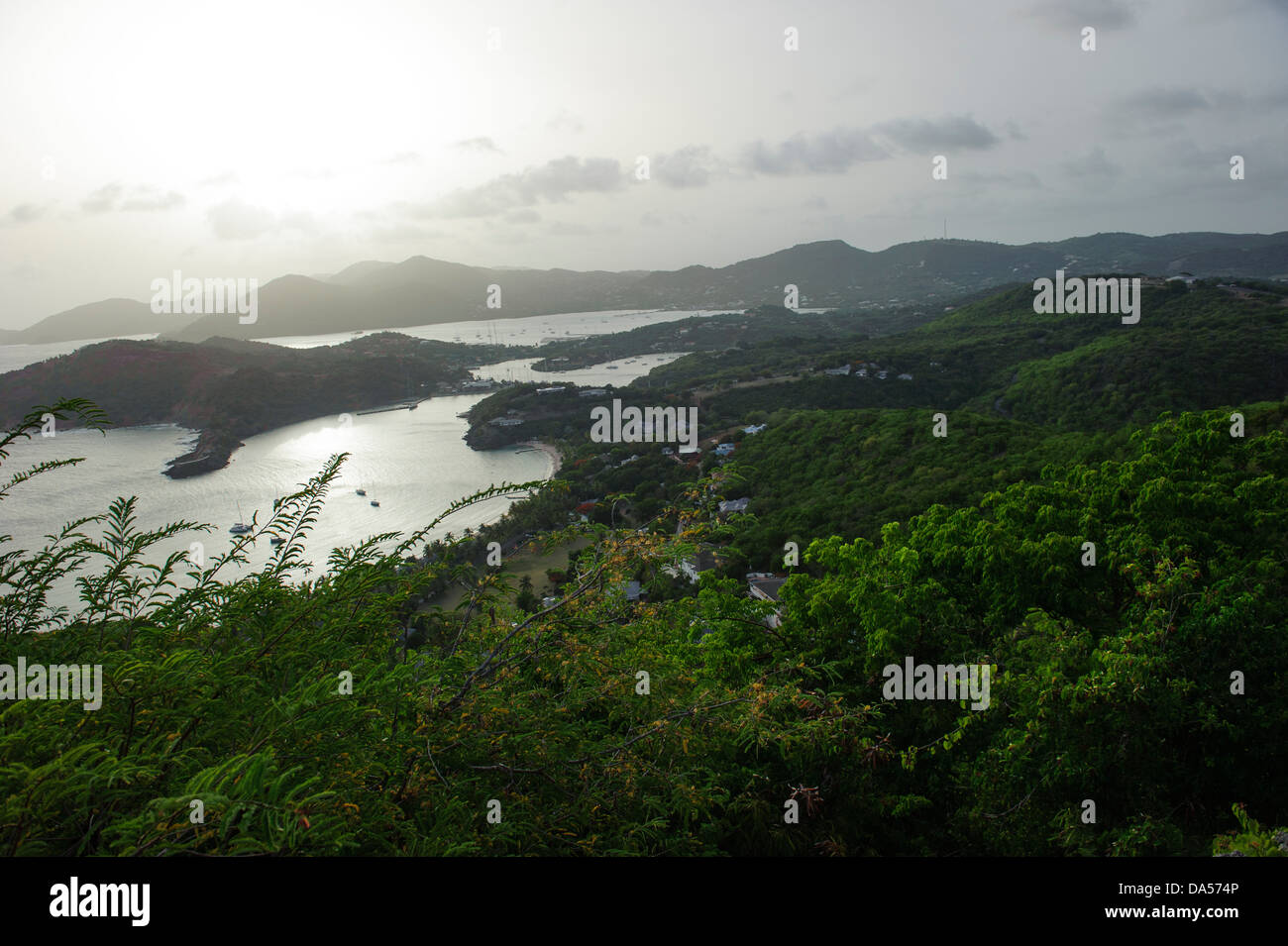 English Harbour Foto Stock