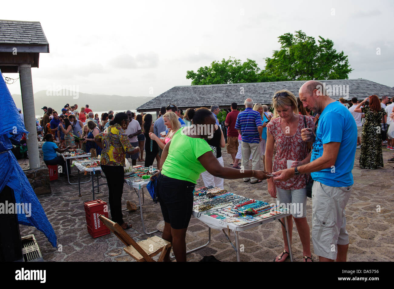 Shirley Heights Foto Stock