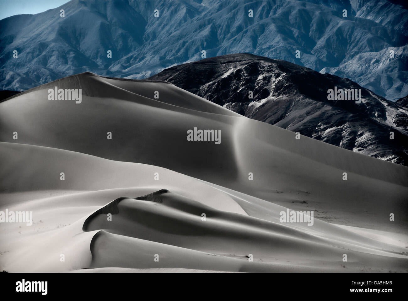 Ibex dune, Death Valley, nazionale, Park, California, dune del deserto, STATI UNITI D'AMERICA, Stati Uniti, America, paesaggio, Foto Stock