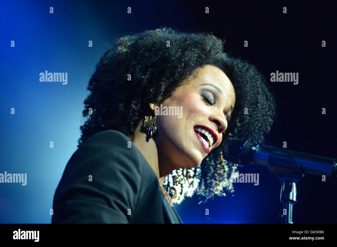 Nubya, nessun modello di rilascio, musica, pop, rock, Svizzera, cantante, Basilea, AVO Session, 2012, Foto Stock