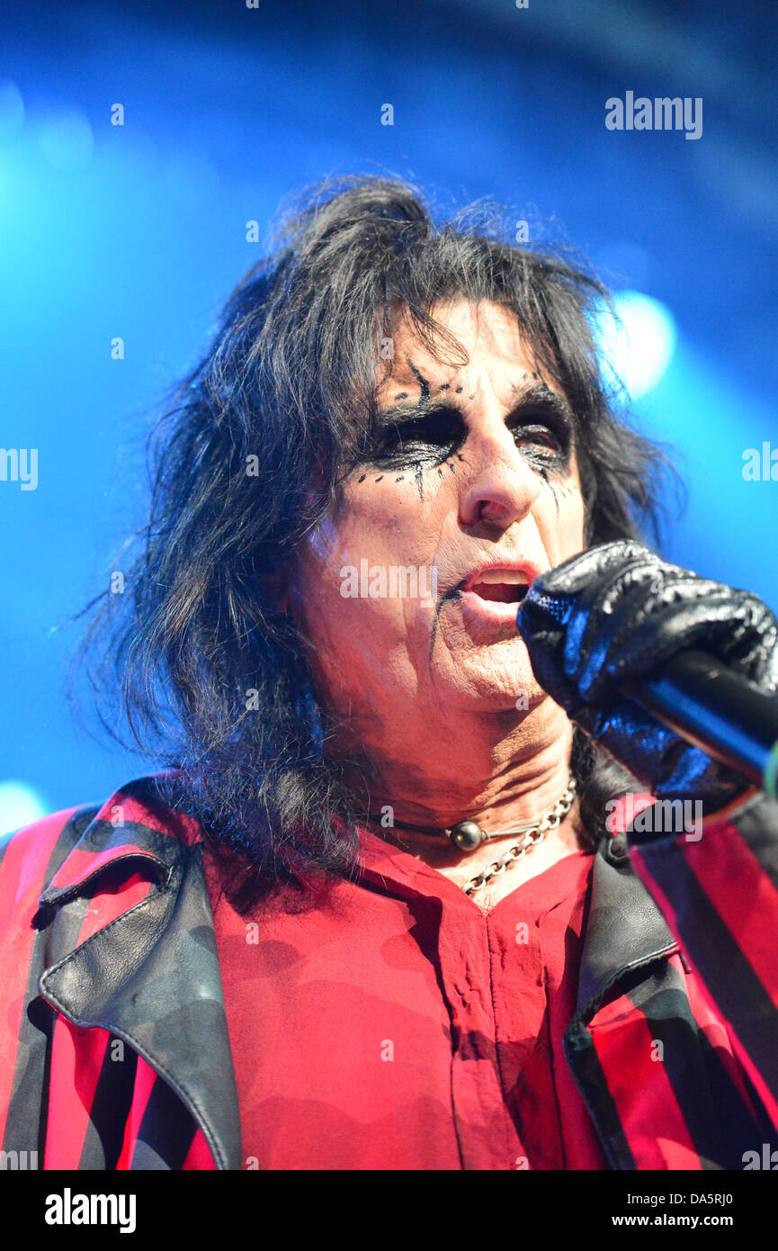 Alice Cooper, Cooper, bilanciere, shock rocker, nessun modello di rilascio, musica, pop, rock, Svizzera, cantante, Basilea, AVO Session, 2012, Foto Stock