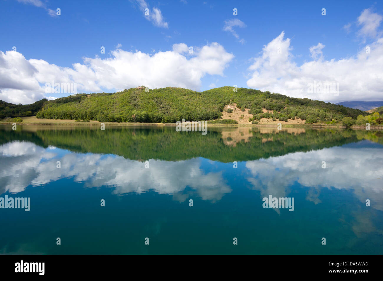 Montcortès lago nel Baix Pallars, Catalogna, Spagna Foto Stock