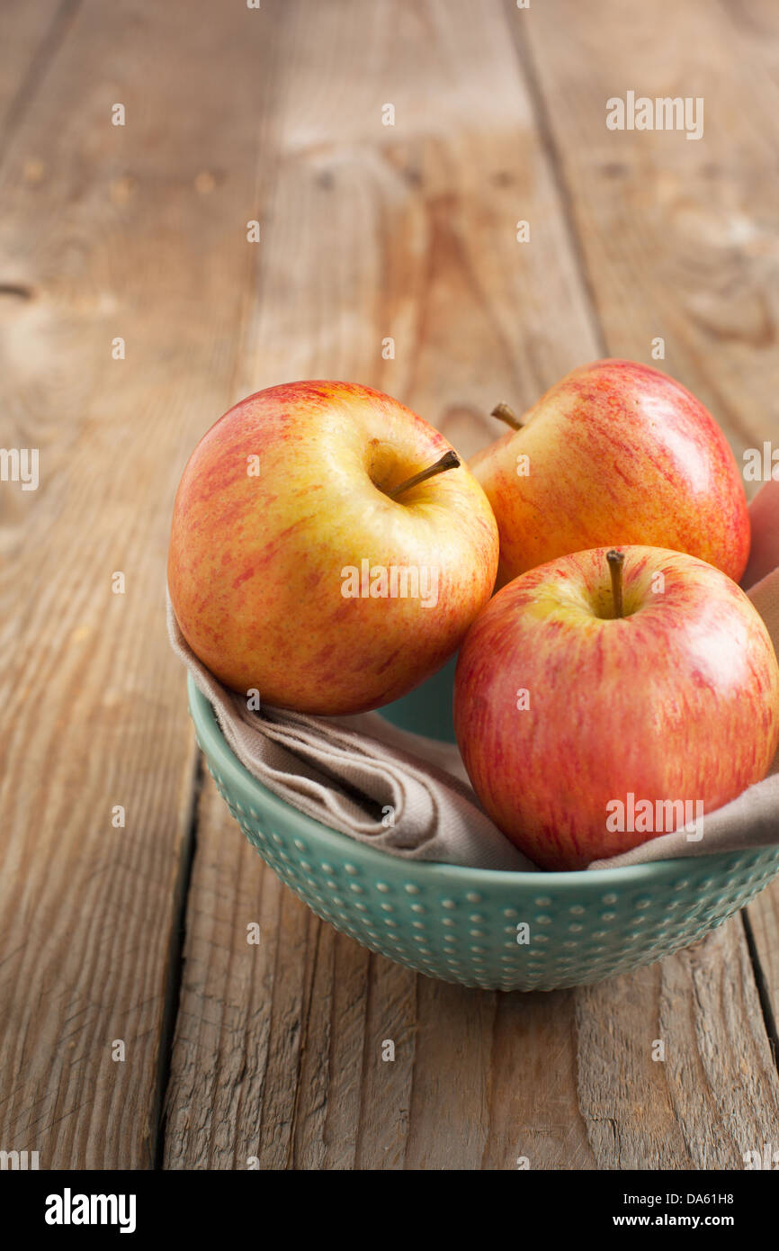 Mele fresche Foto Stock