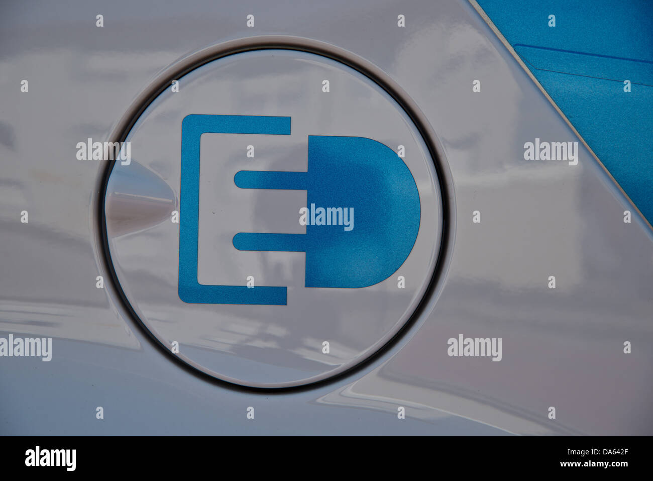 Lembo, auto elettriche, E-Smart, trazione elettrica, Smart, carsharing, kt CAR2Go, Blaustein, Svevo, Baden-Württemberg, Germania, e Foto Stock