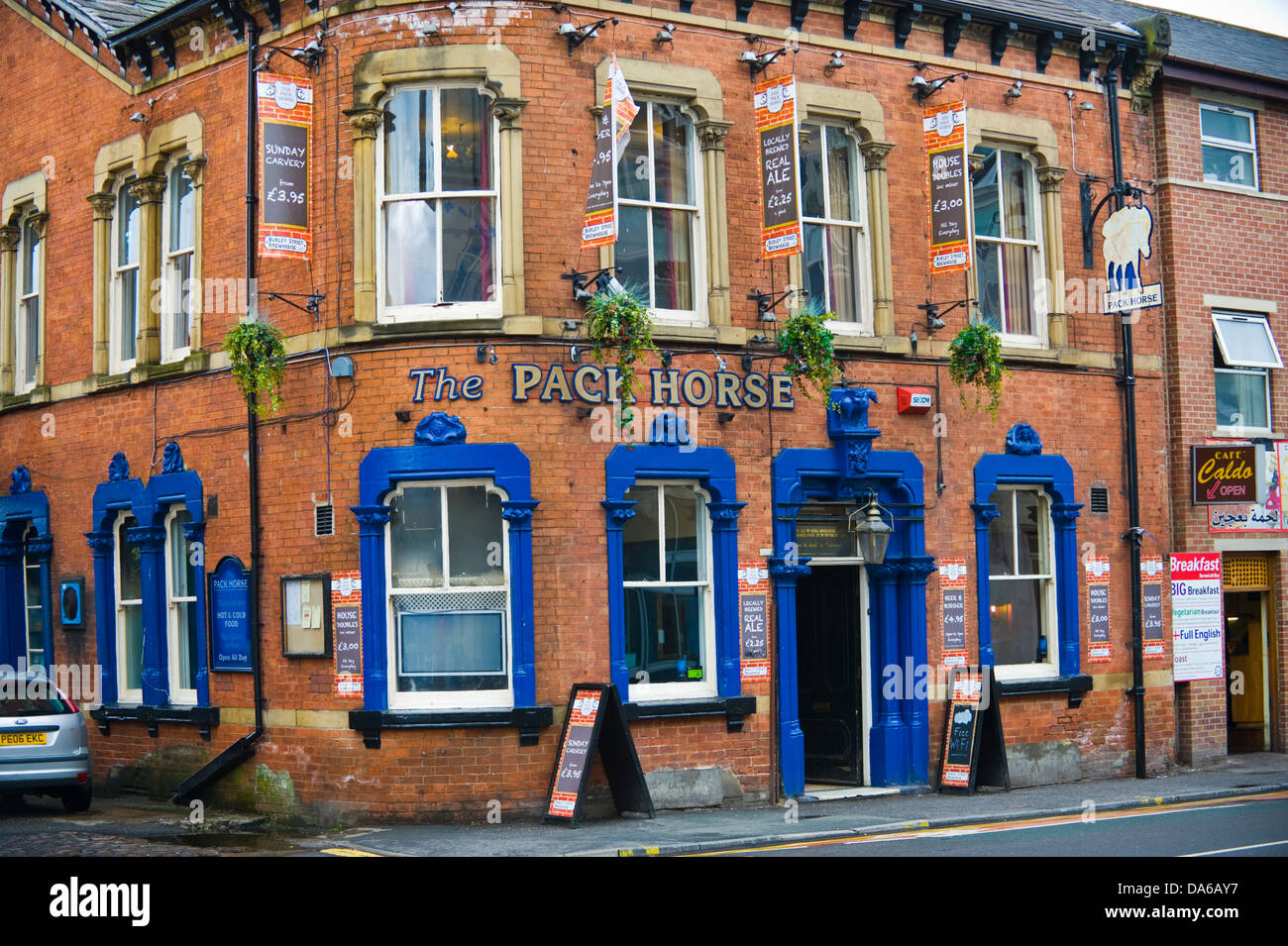 Il Pack Horse pub nelle vicinanze Leeds Uni Leeds West Yorkshire England Regno Unito Foto Stock