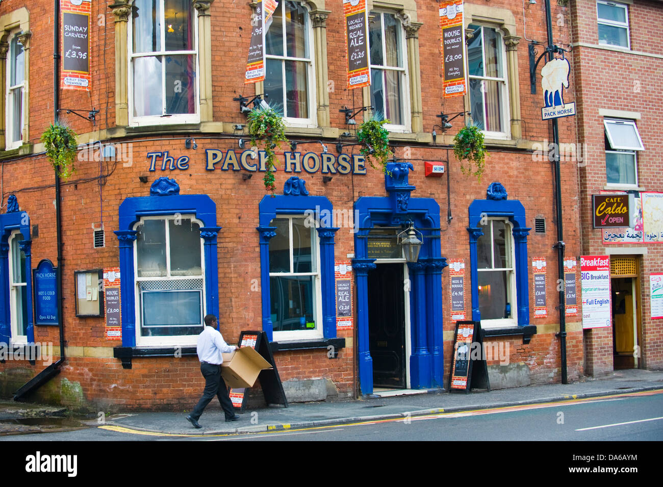 Il Pack Horse pub nelle vicinanze Leeds Uni Leeds West Yorkshire England Regno Unito Foto Stock