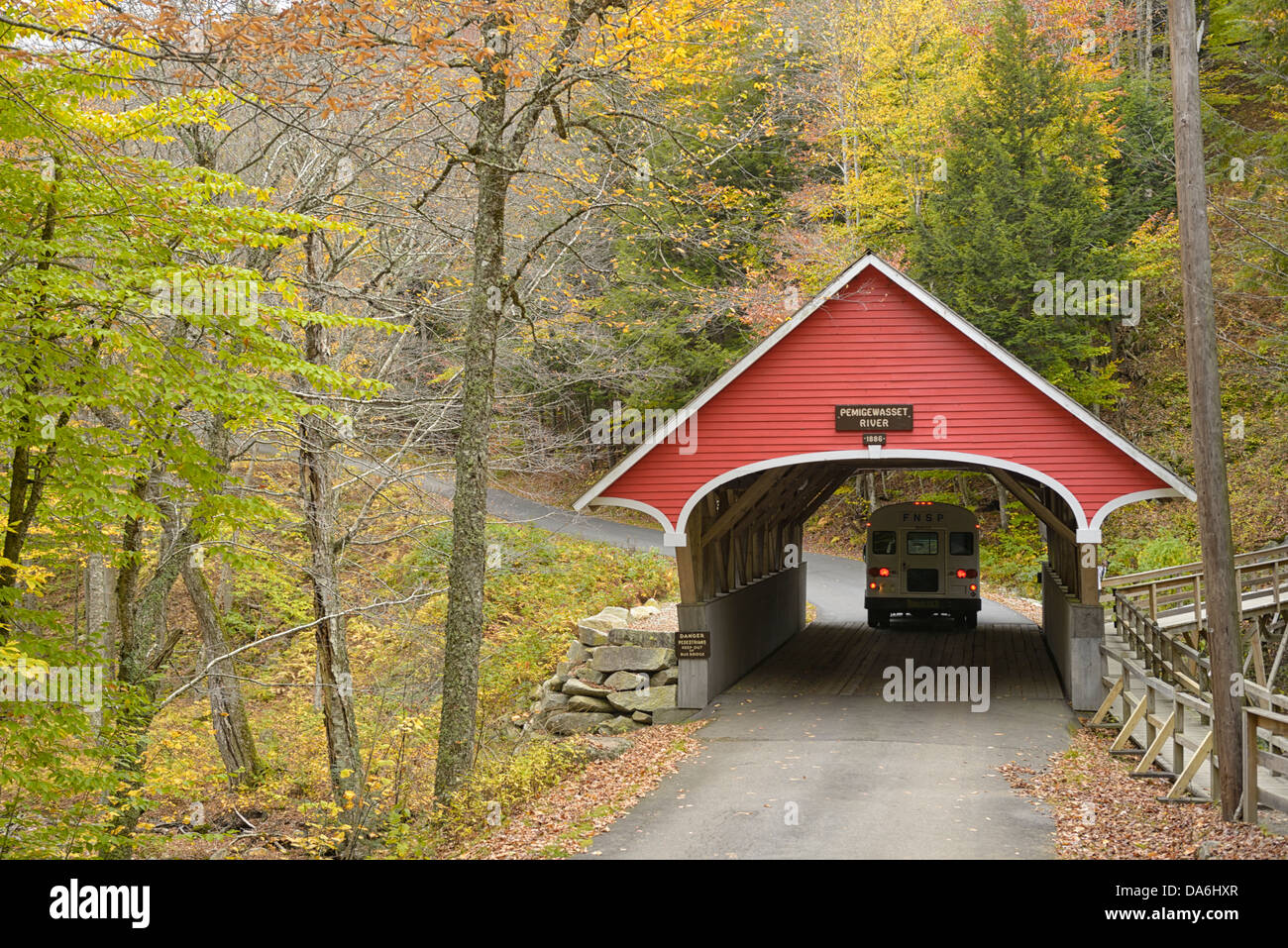 Stati Uniti d'America, Stati Uniti, America, New Hampshire, North Conway, Nord America, Costa Orientale, New England, Grafton County, Stati Uniti d'America, Regno St Foto Stock