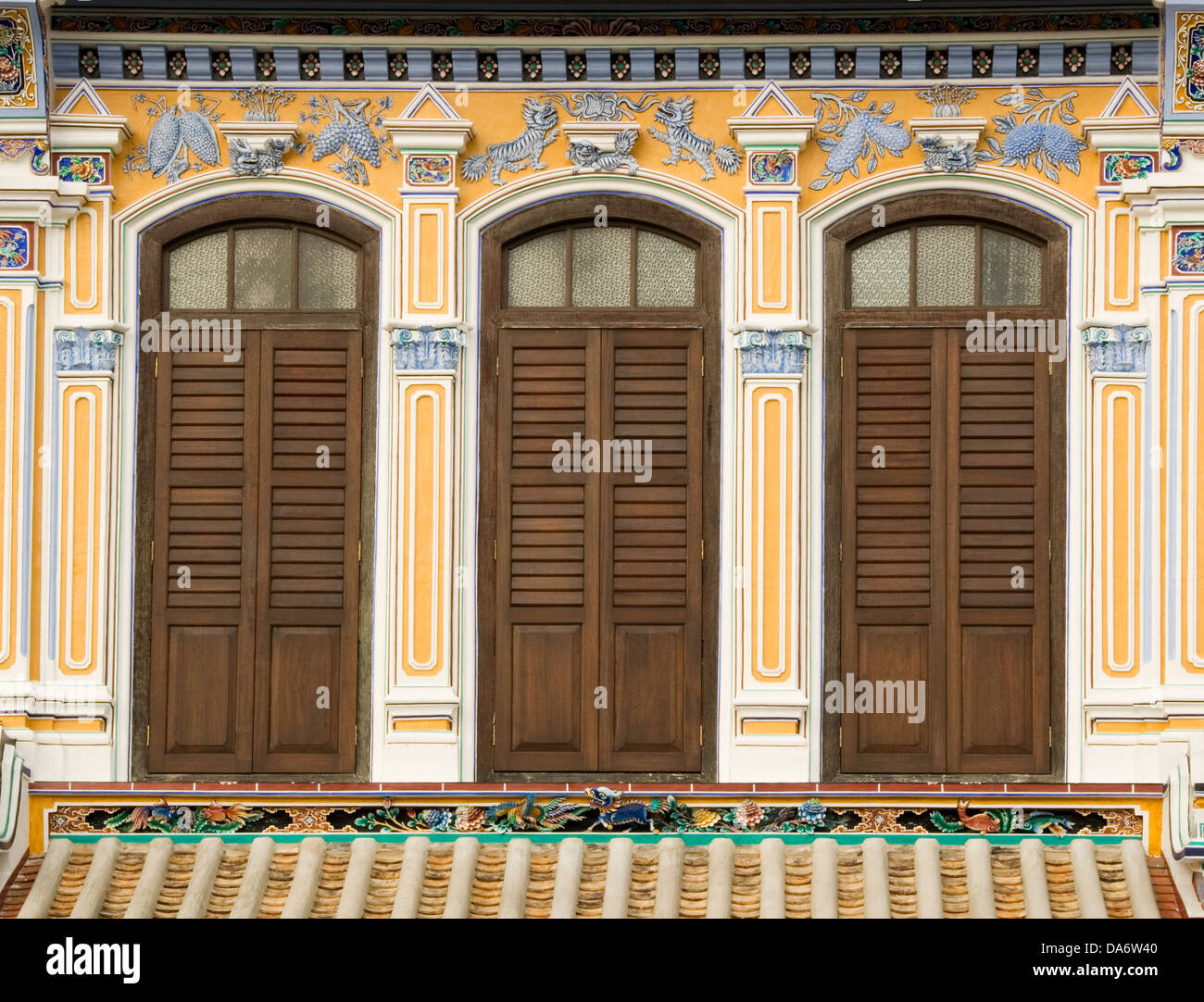 Penang architettura del patrimonio mondiale immagini e fotografie stock