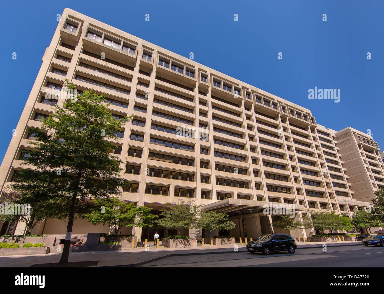 WASHINGTON, DC, Stati Uniti d'America - Fondo Monetario Internazionale edificio, noto anche come il Fondo monetario internazionale. Foto Stock