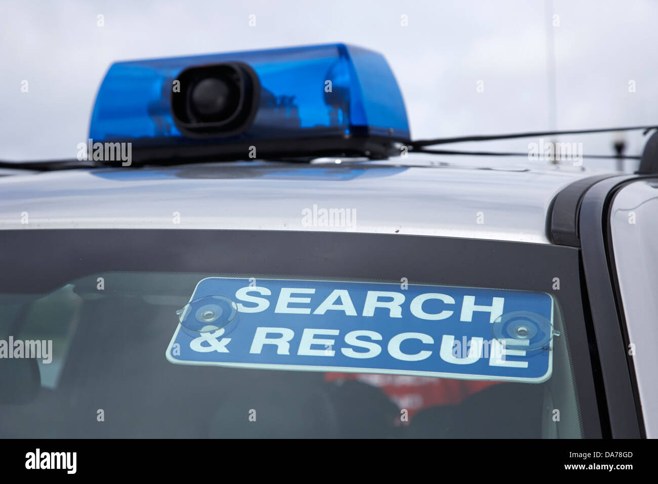 Operazioni di ricerca e salvataggio veicolo contea di Down Irlanda del Nord Regno Unito Foto Stock