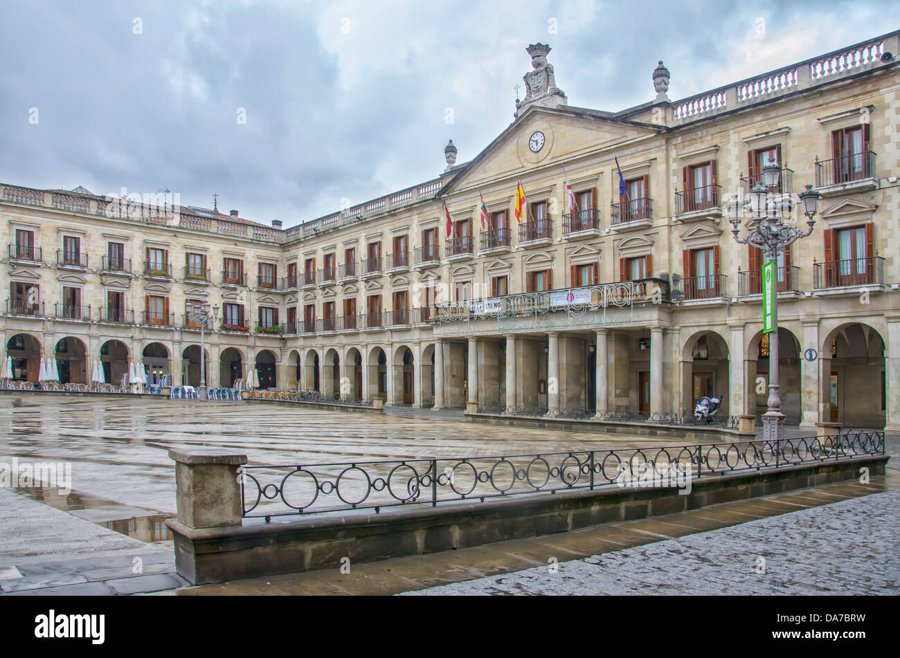 Consiglio Di Città,Piazza Nuova a Vitoria,Alava Foto Stock