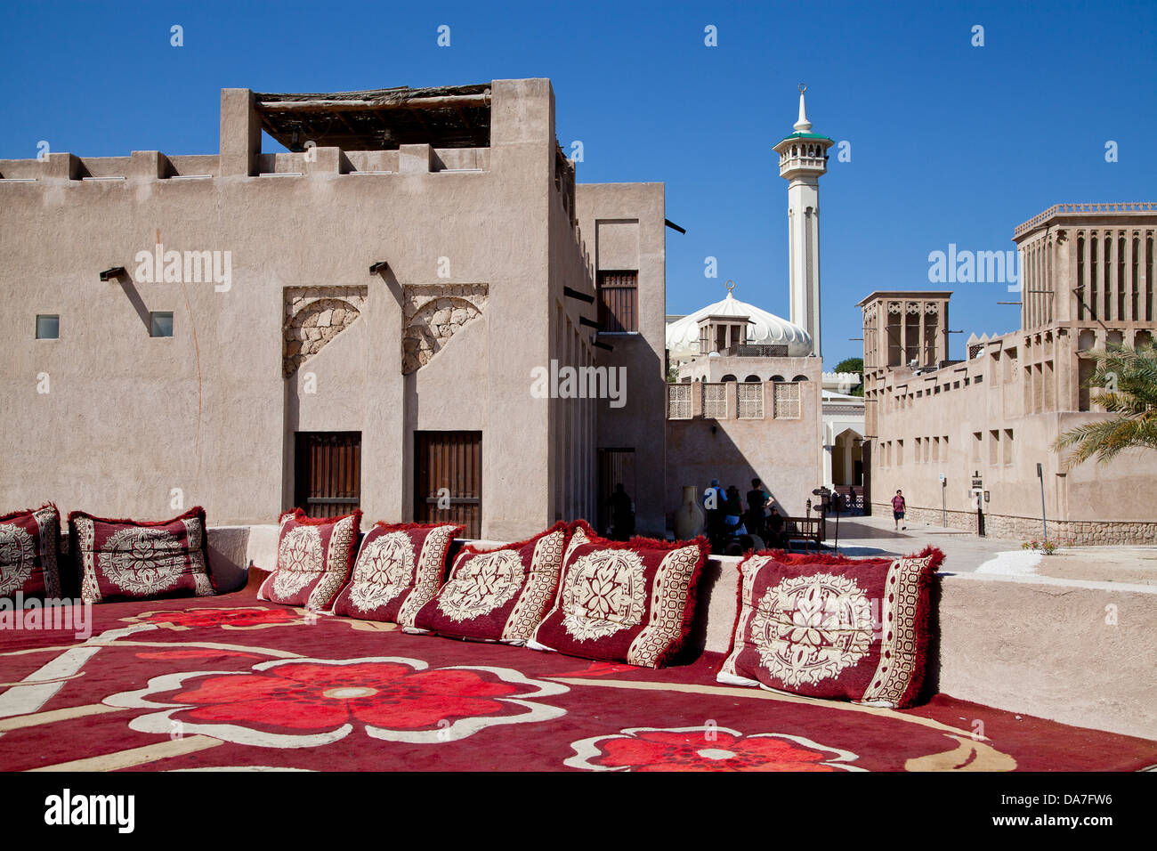 Bastakiya, Dubai Foto di viaggi Foto Stock