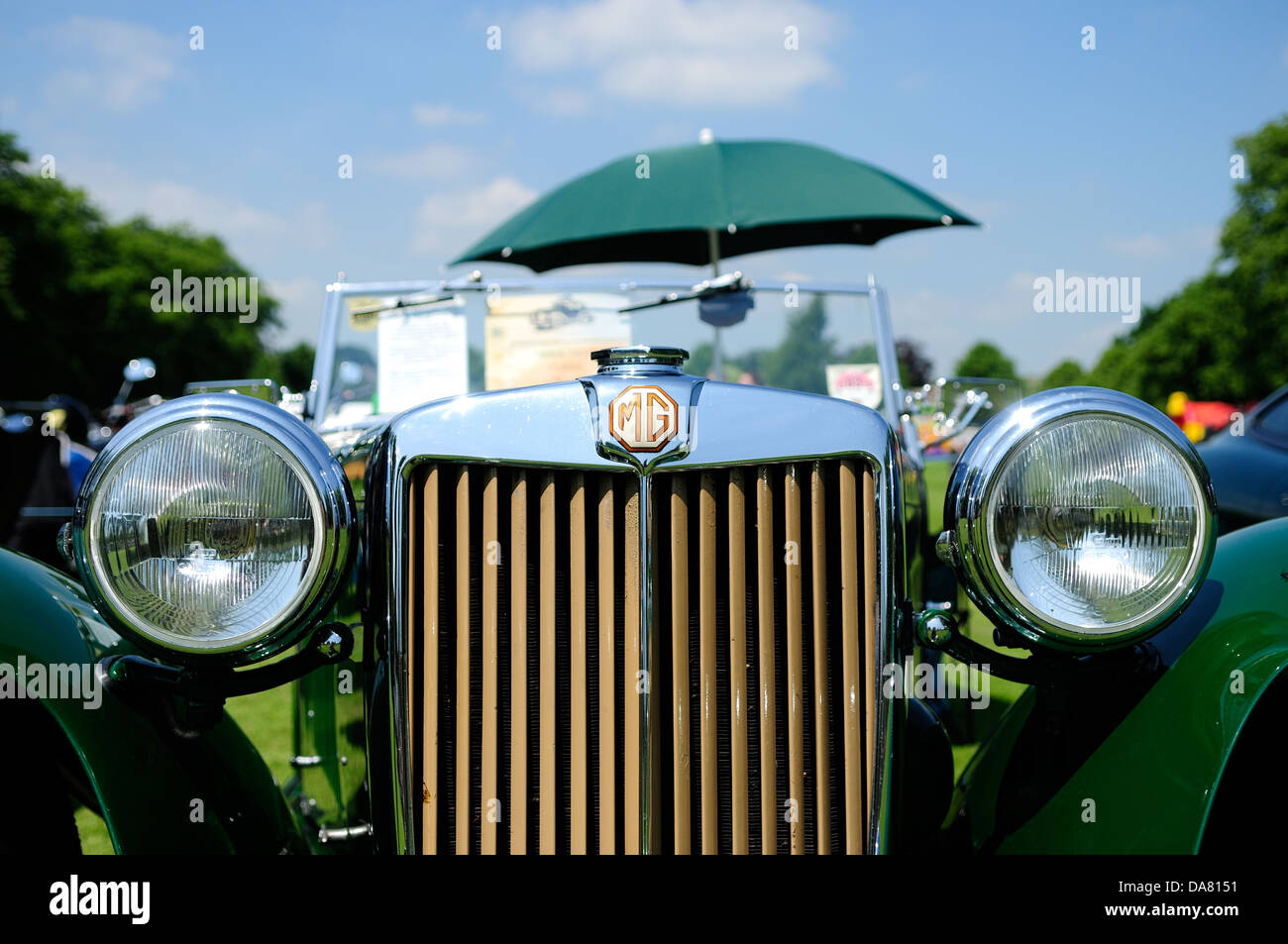 Classic Vintage MG auto. Foto Stock