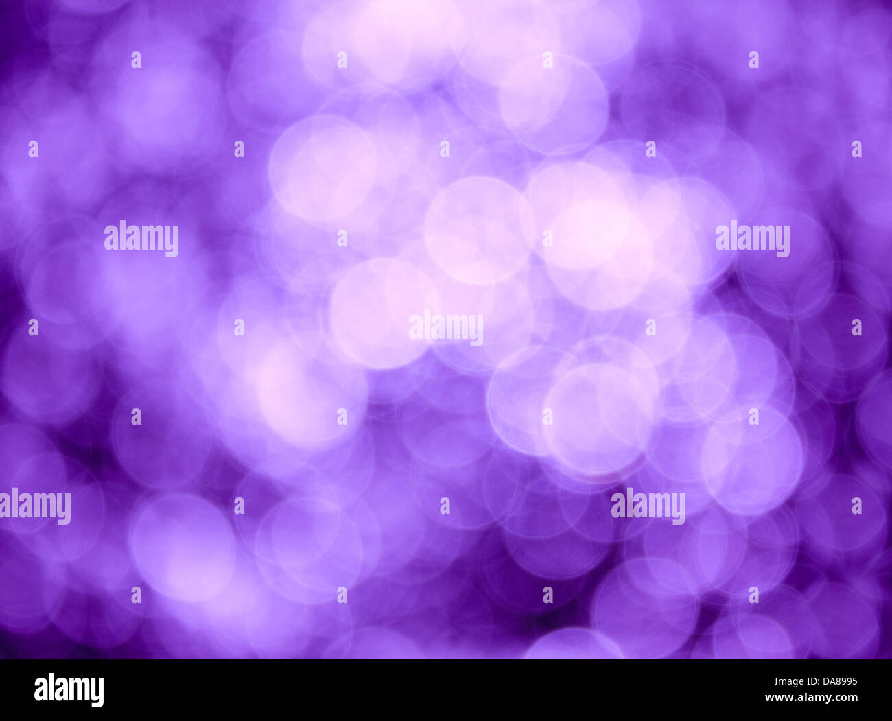 Bokeh Lights Out della messa a fuoco Foto Stock