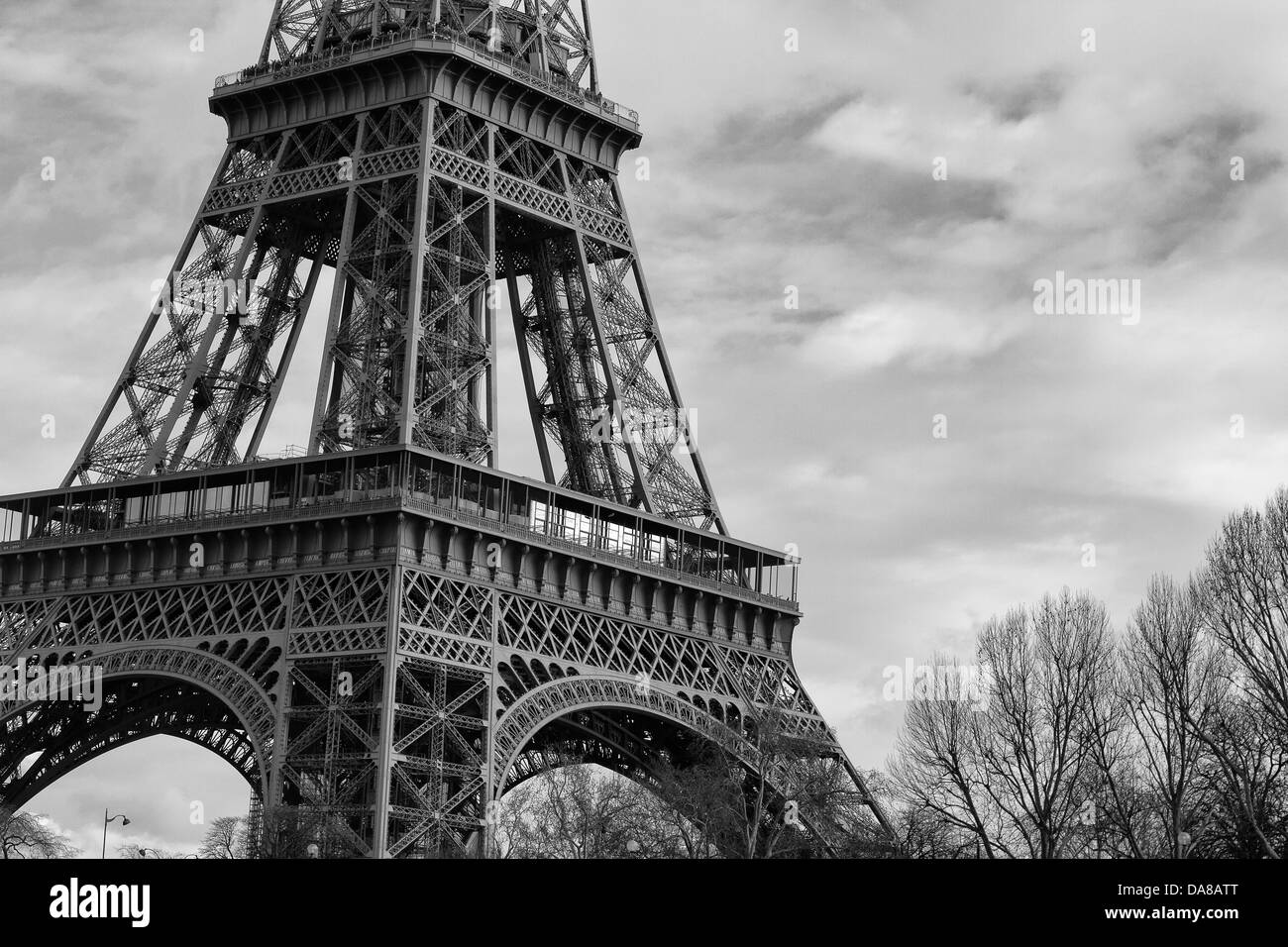 Torre Eiffel, Parigi, Francia Foto Stock