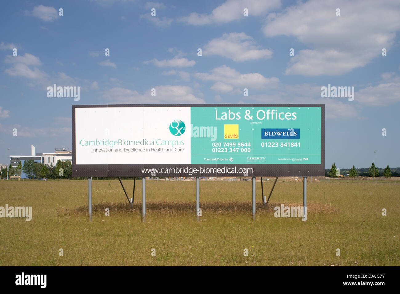 Cambridge biomedical science park Foto Stock