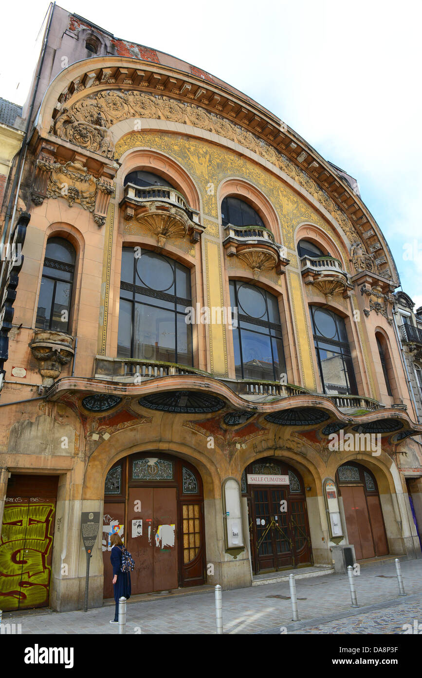 La vecchia Opera House di Reims Francia Foto Stock