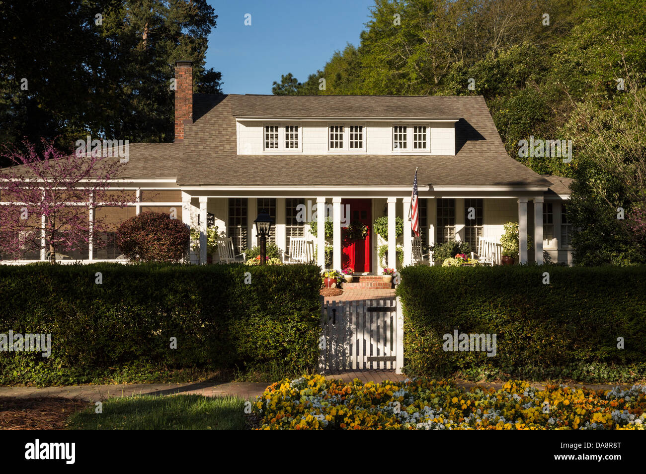 Vetrina House anteriore nella Carolina del Nord Foto Stock