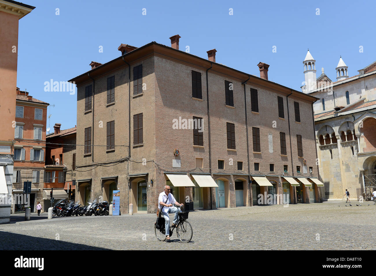 Piazza Grande Modena Italia Foto Stock