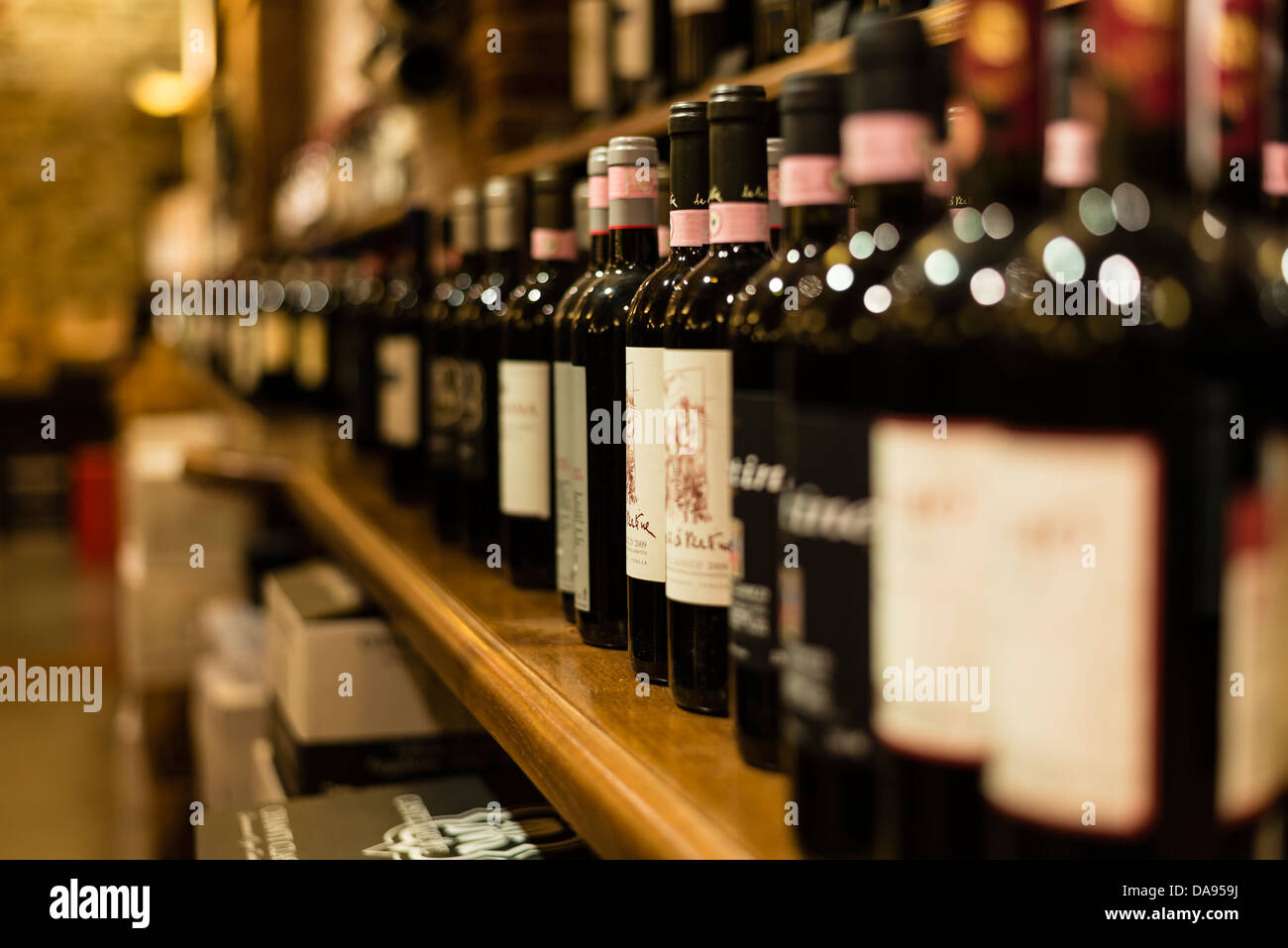 Cantina Toscana Foto Stock