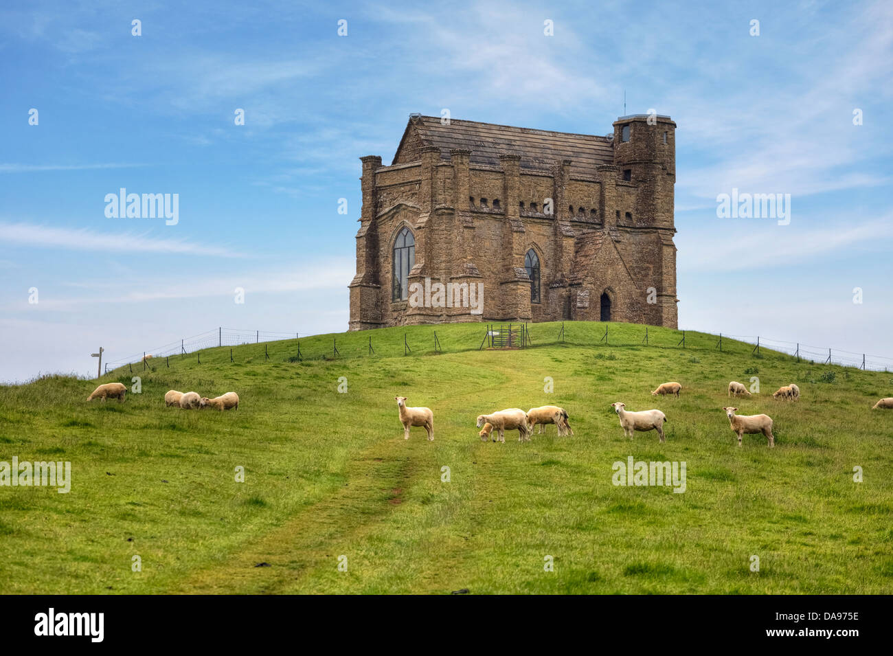 Santa Caterina, Cappella Abbotsbury, Dorset, Regno Unito Foto Stock