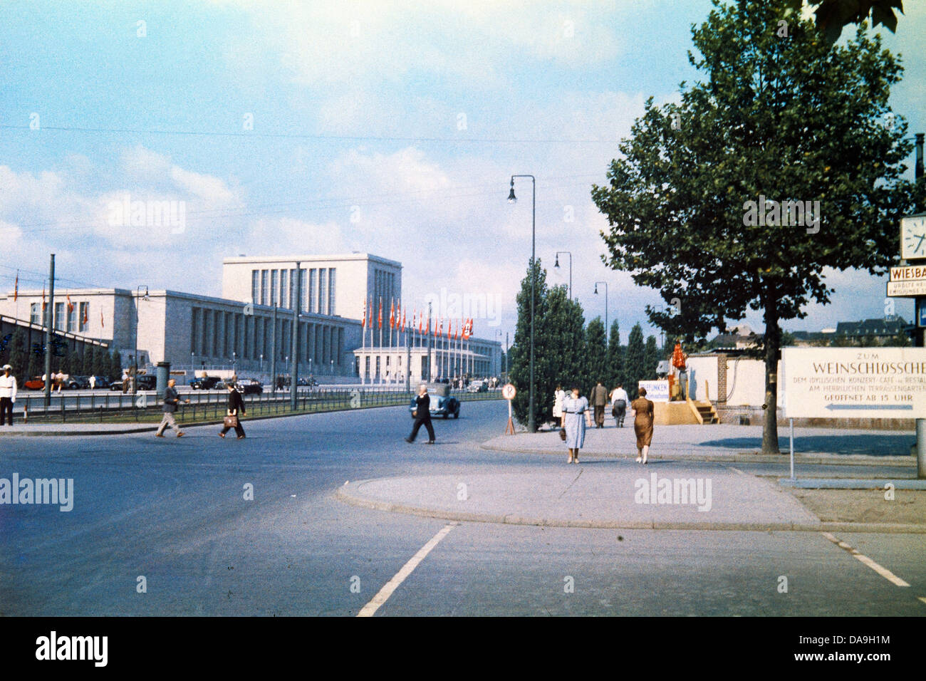 Terzo Reich, Nazi, nazionale socialista, il socialismo nazionale, Germania, prewar, salone fiera, avenue Masürn, 1937 Foto Stock