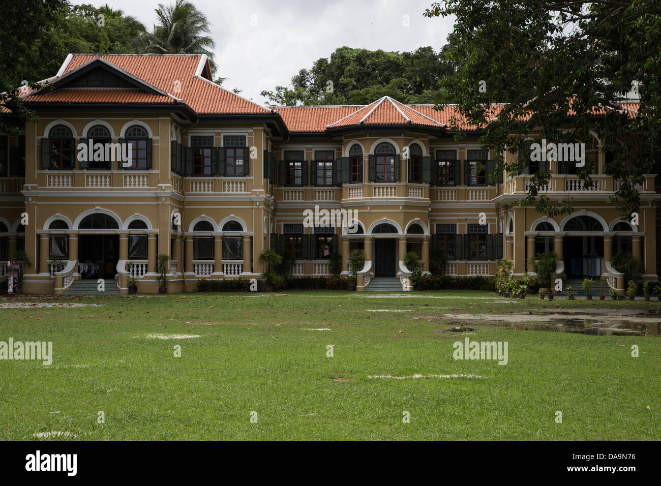 Costruito nel 1903 l'elefante blu Phuket era un tempo la residenza del governatore di Phuket. Foto Stock