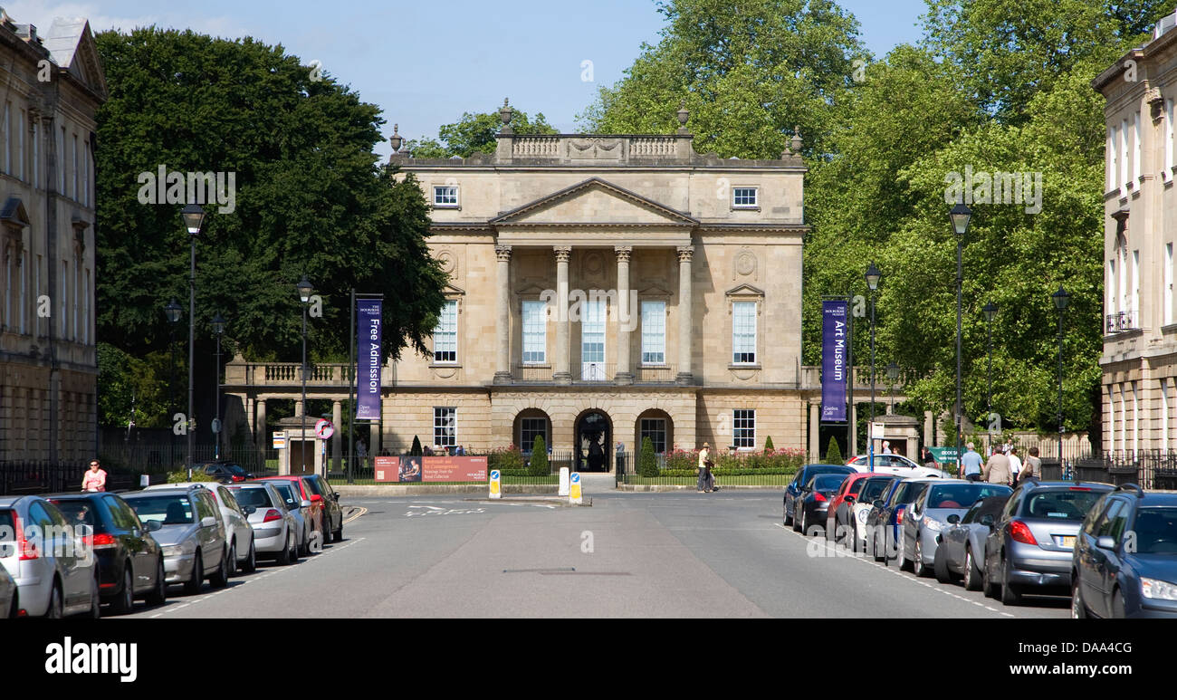 Grado 1 edificio Holburne Museum of Art, bagno, Inghilterra Foto Stock