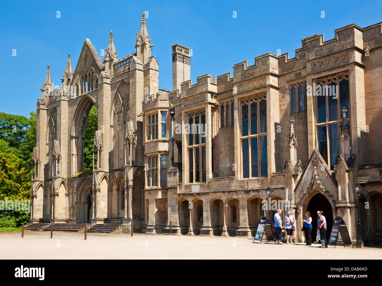 La Newstead Abbey storica casa Ravenshead Newstead Nottinghamshire England Regno Unito GB EU Europe Foto Stock