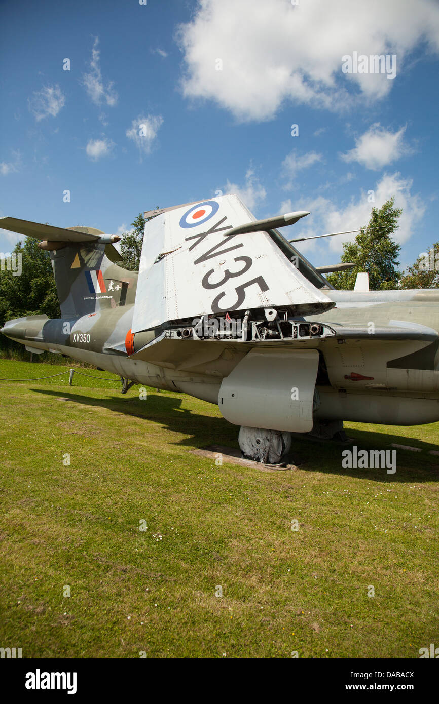 Blackburn Buccaneer (XV350) basso livello nuclear strike aircraft Foto Stock